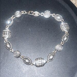 Vintage Avon Elegant Silver Bracelet for Women 8.5 inch
